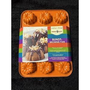Nordic Ware Color Shop Bundt Brownie Pan, 12 Cups, Non-stick, THE BEST BAKEWARE
